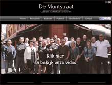 Tablet Screenshot of muntstraat.be